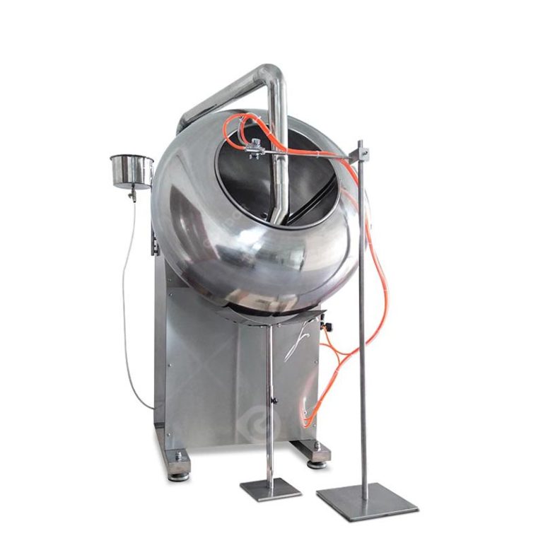 Industrial chocolate coating machine for commercial use