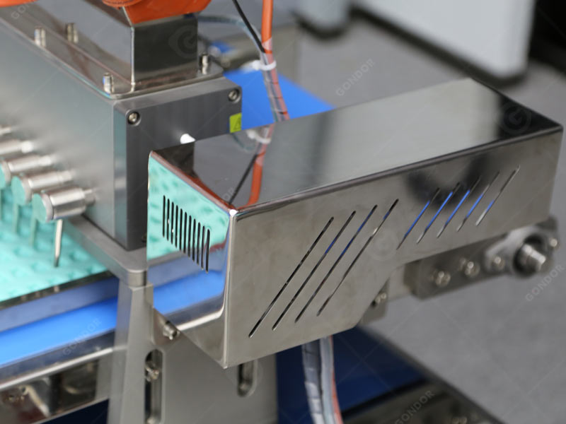 Precision Chocolate Depositor with Adjustable Nozzle Sizes