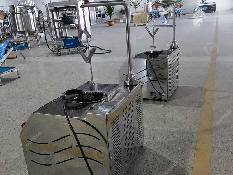 compact chocolate tempering machine for small business