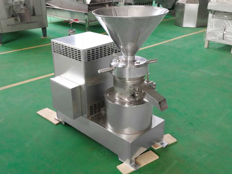 Organic cacao bean grinder for certified organic chocolate facilities