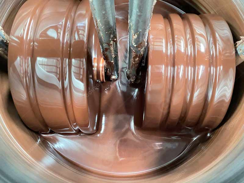 Stone Wheel Chocolate Melanger for Authentic Chocolate Texture