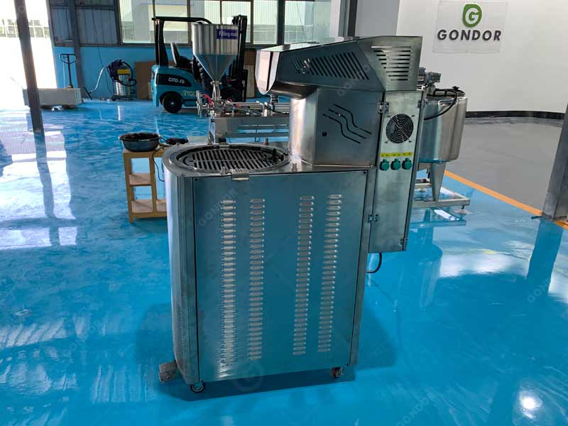 commercial cocoa processing equipment bundle: cocoa bean grinder, home chocolate enrober - like small - scale enrober, cocoa roaster