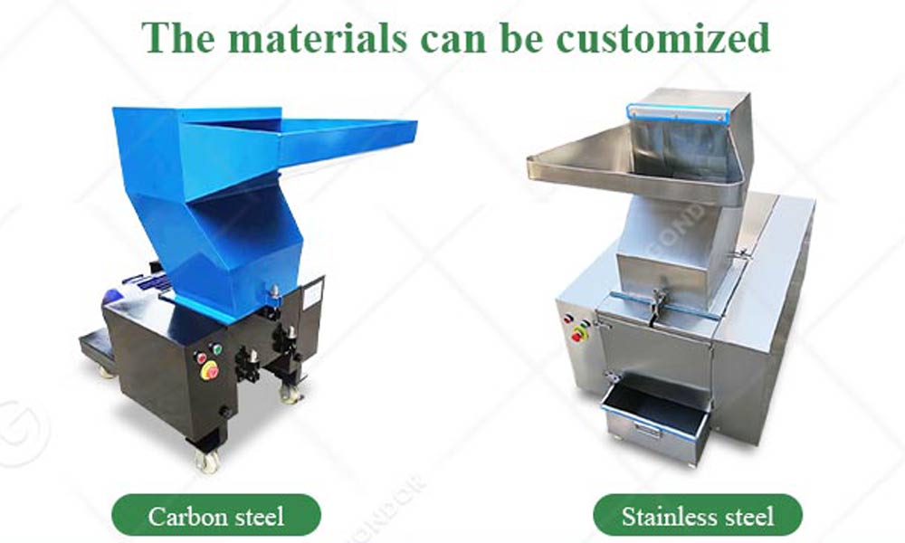 Commercial cocoa bean crusher with high throughput capacity