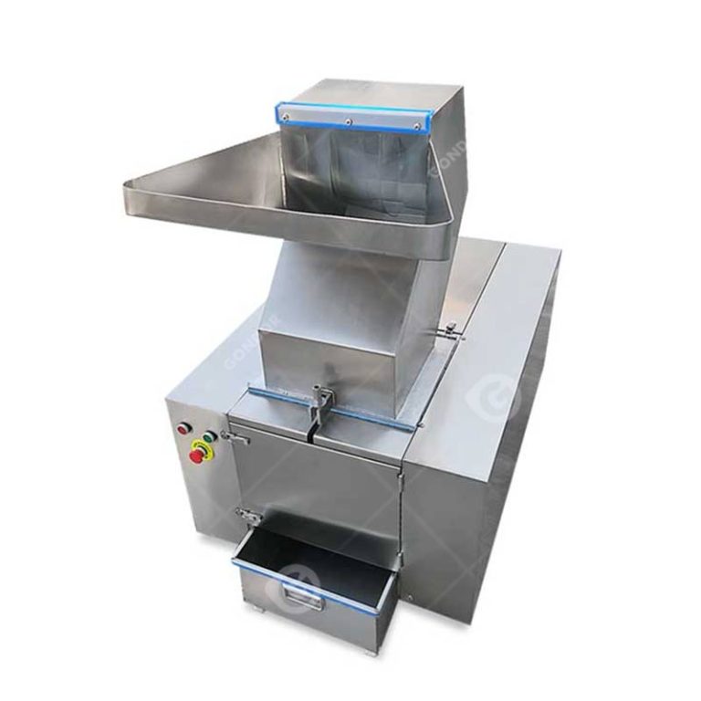 Continuous cocoa bean crushing and grinding machine for production lines