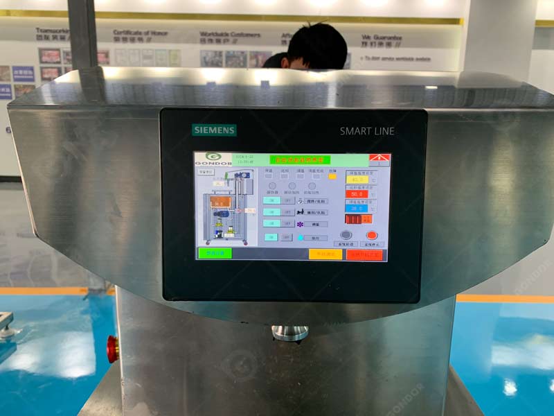 Fully Automatic Tempering Machine with Touchscreen Interface