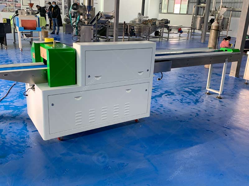 chocolate bar packaging machine with adjustable speed