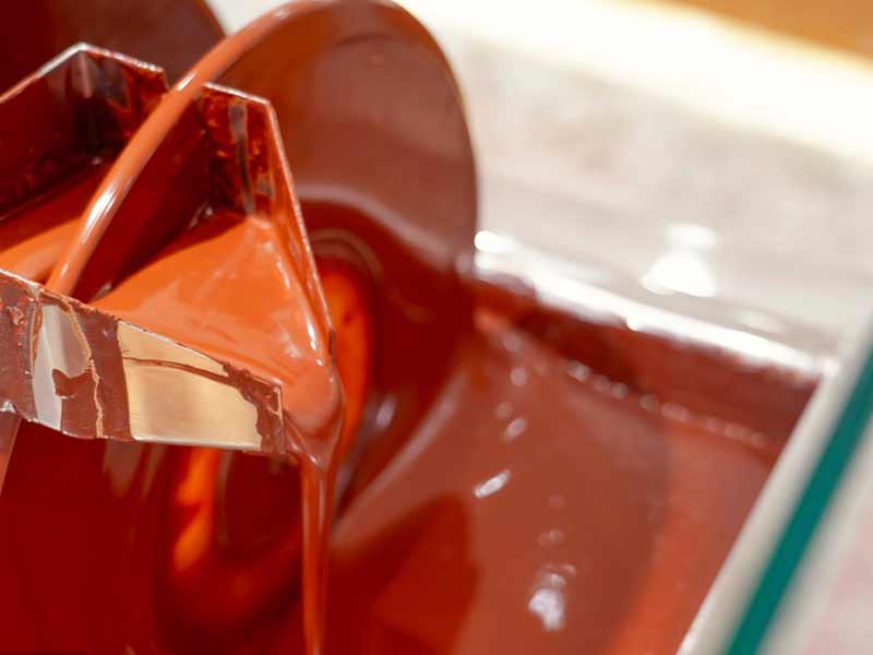 advanced chocolate machinery with automatic control system