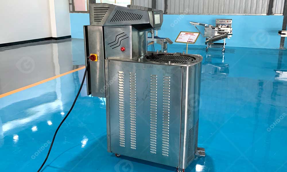 60L chocolate tempering machine in Gondor factory