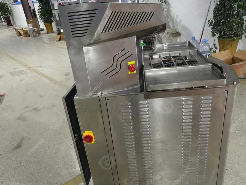 Chocolate tempering machine control panel
