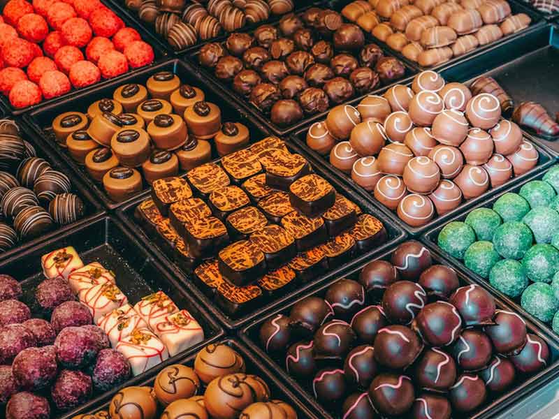 automatic commercial chocolate production line