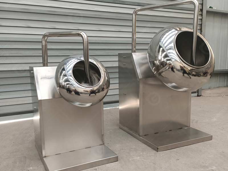 Small - scale candy coater for home - based businesses