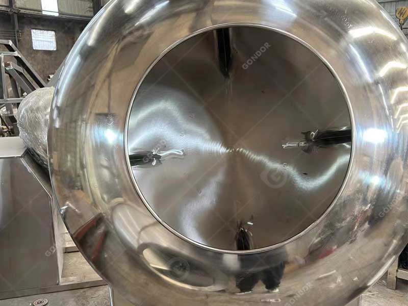 Complete chocolate panning system with polishing unit