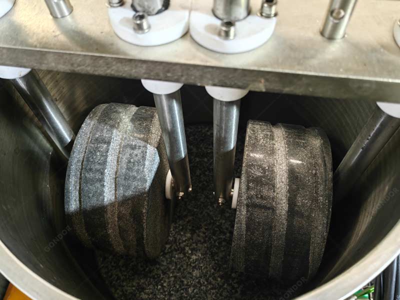 stone grinder machine for chocolate production process