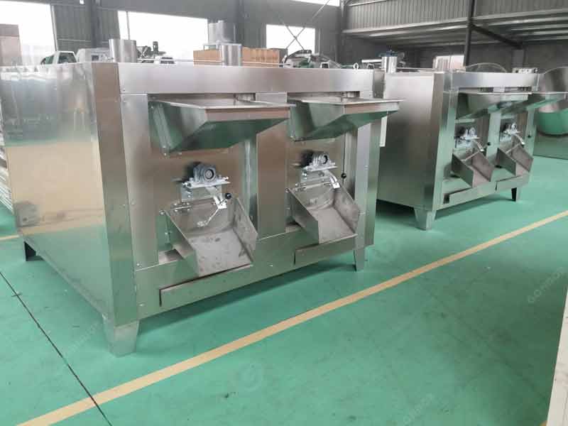 Laboratory - style cacao bean roaster for research and development