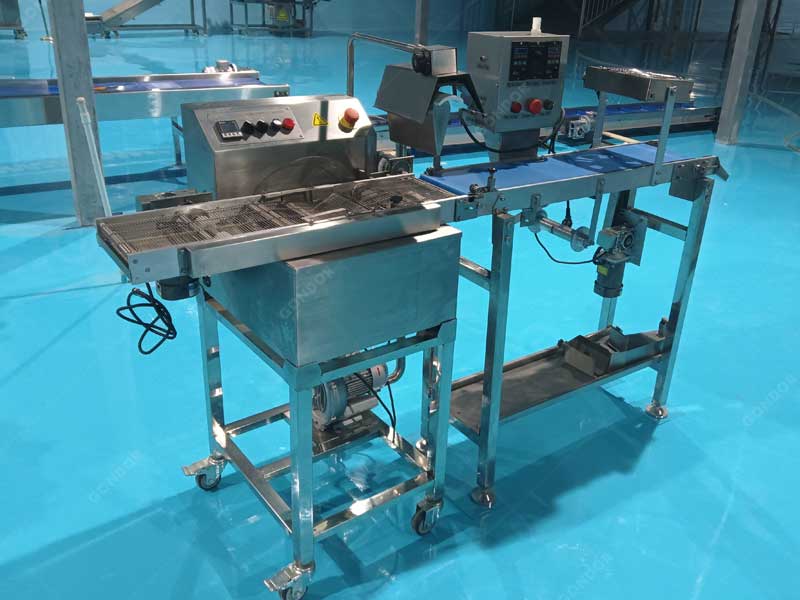 continuous tempering chocolate machine for industrial chocolate production