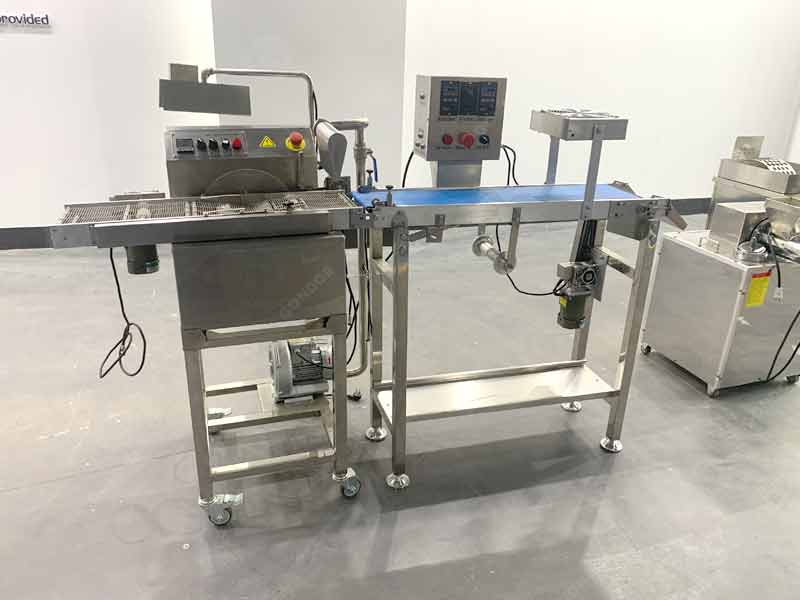 industrial - grade chocolate covering machine
