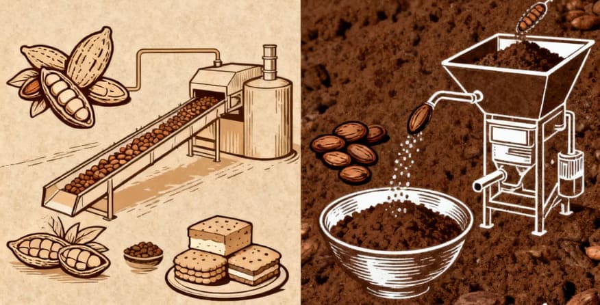 Bubuk kakao alkali vs bubuk kakao alami