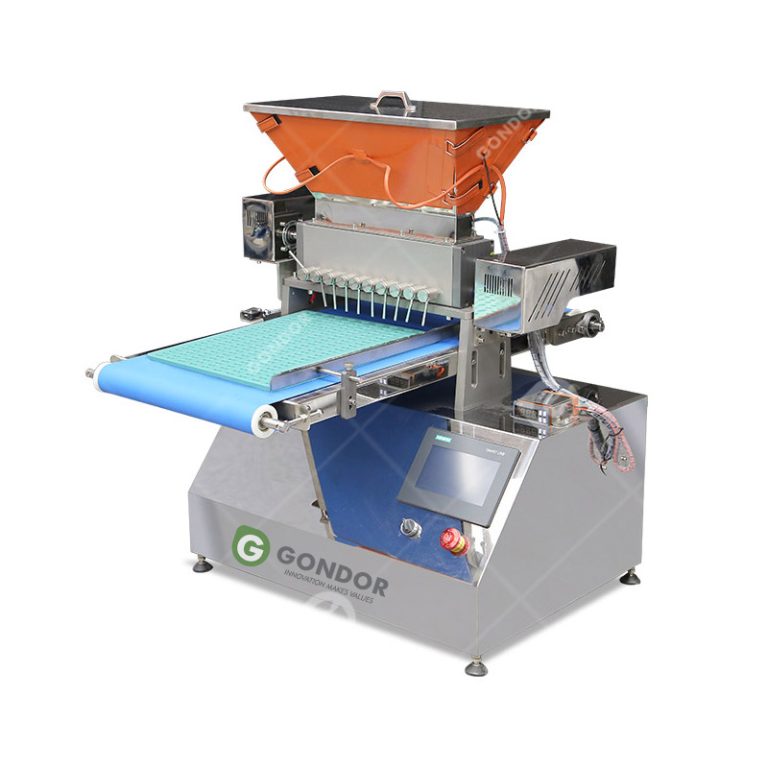 Automatic candy depositing machine for hard/soft candy molding