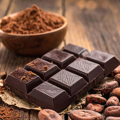 coklat dan biji kakao