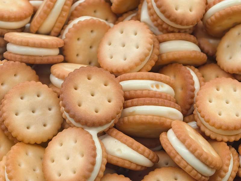 CE-zertifizierte Keks-Sandwich-Maschinen für den Export