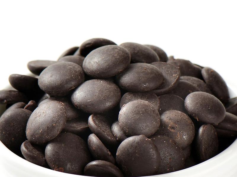 Linea di produzione di gocciolamento di cioccolato per gocce di cioccolato nero