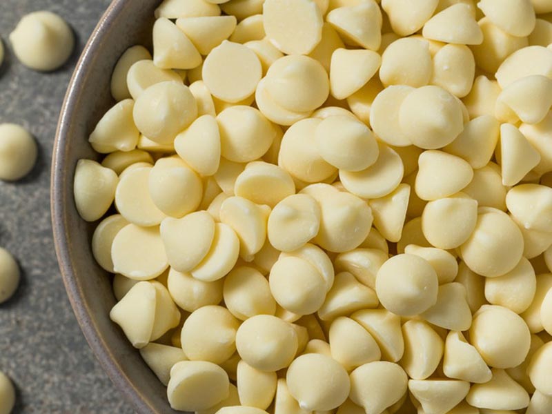 Linea di produzione di gocciolamento di cioccolato per chicchi di cioccolato bianco