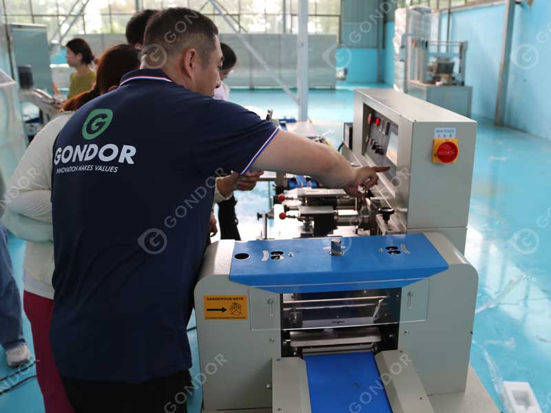 Yastık Paketleme Makinası Canlı Çekim5