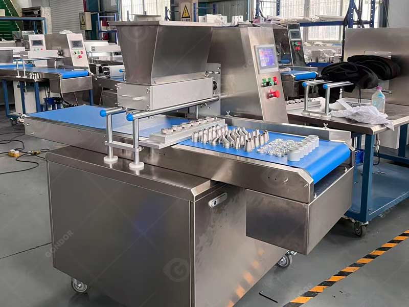 Machine automatique de fabrication de biscuits avec contrôle PLC
