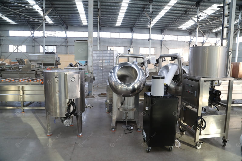 machine à enrober le chocolat