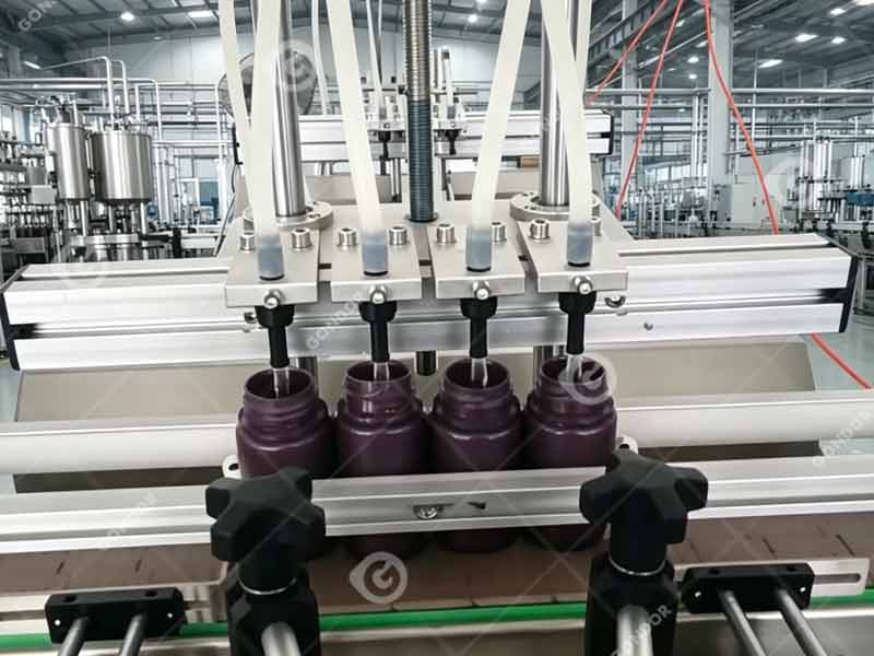 máquina automática de llenado de pasta
