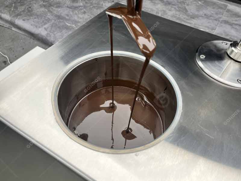 Fundidor de chocolate de acero inoxidable para panadería & hacer dulces