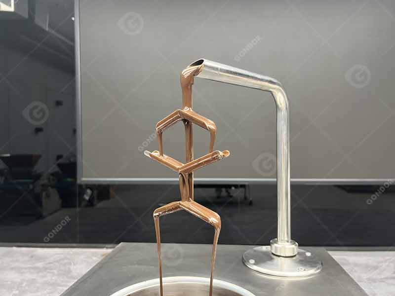 Máquina derretir chocolate más caliente para tienda de postres