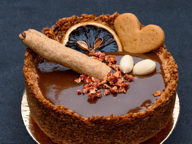 Gâteau au chocolat ganache