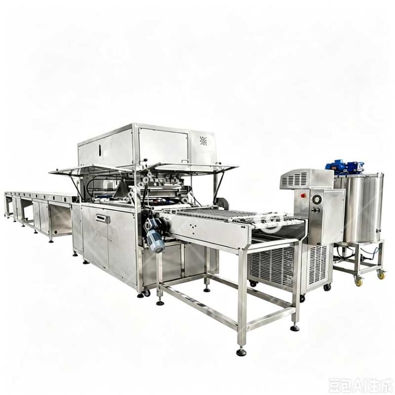 automatic chocolate enrobing equipment