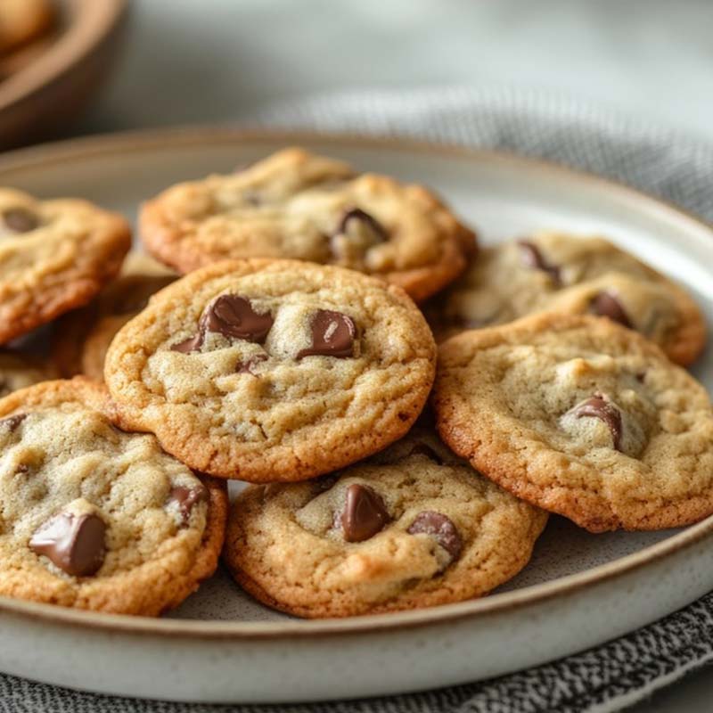 recette de biscuits aux pépites de chocolat