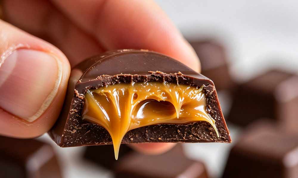 commercial filled chocolate production line