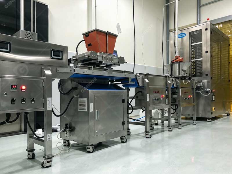 chocolate one shot depositor production line