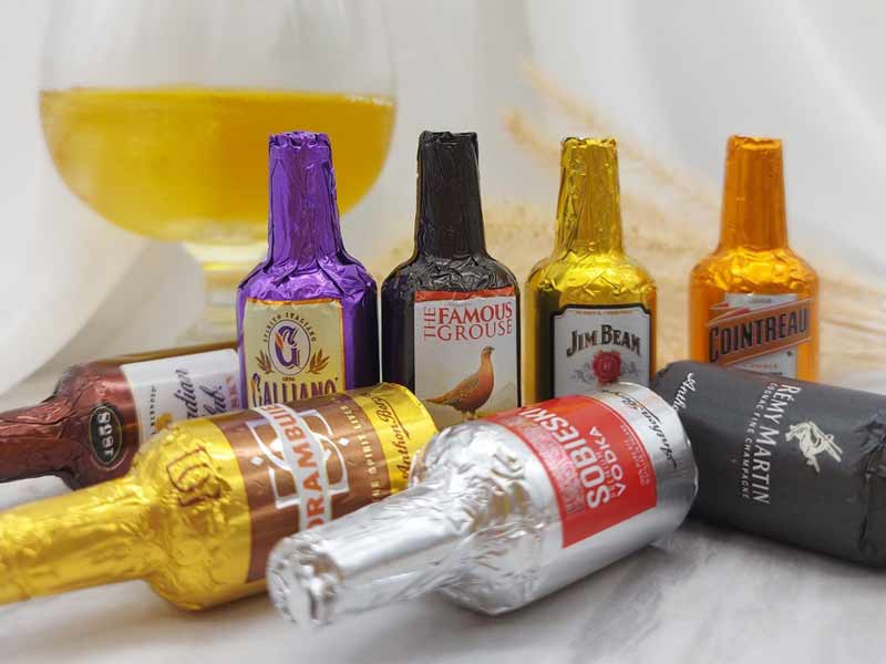 alcohol filled chocolate making machine