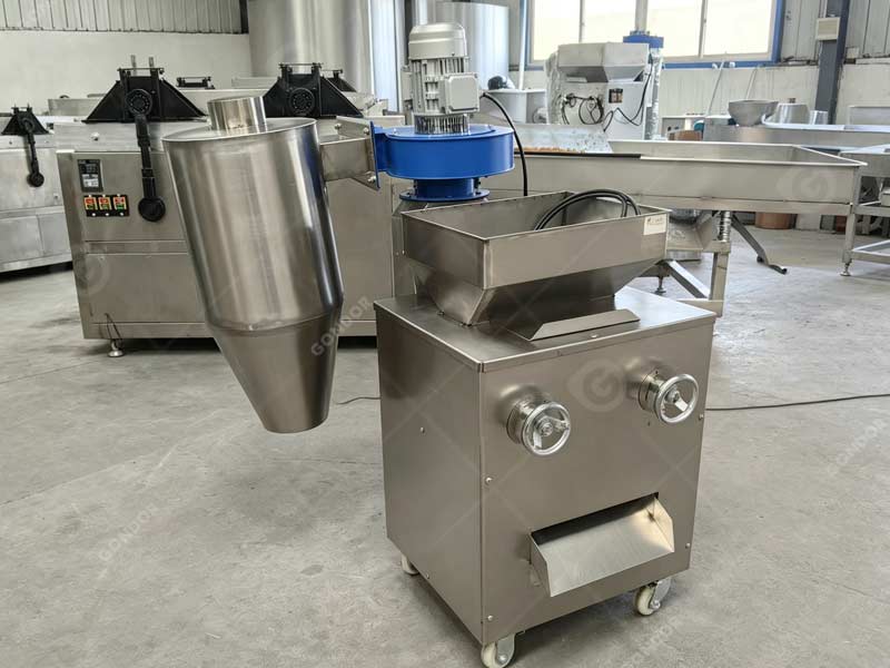 automatic cocoa bean cracker machine