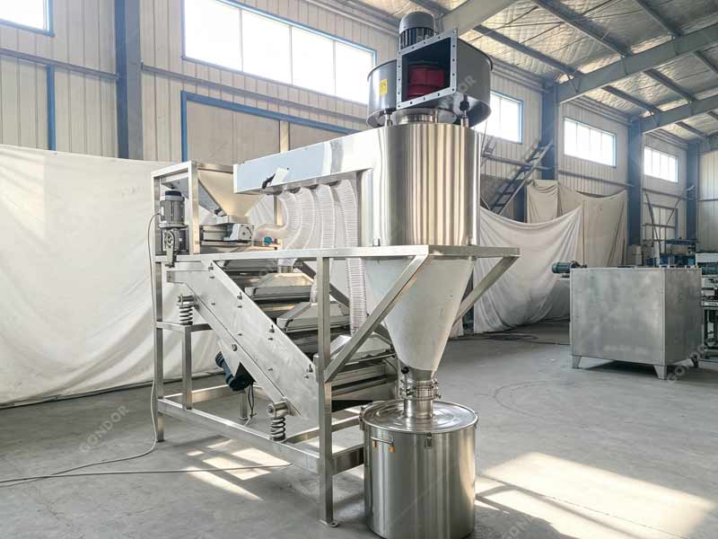 industrial cocoa bean cracking equipment