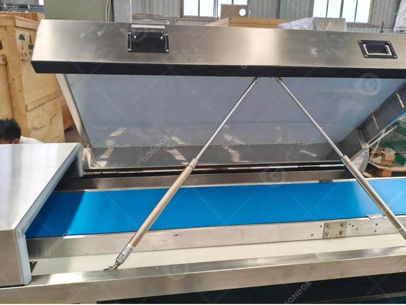temperature controlled chocolate cooling tunnel